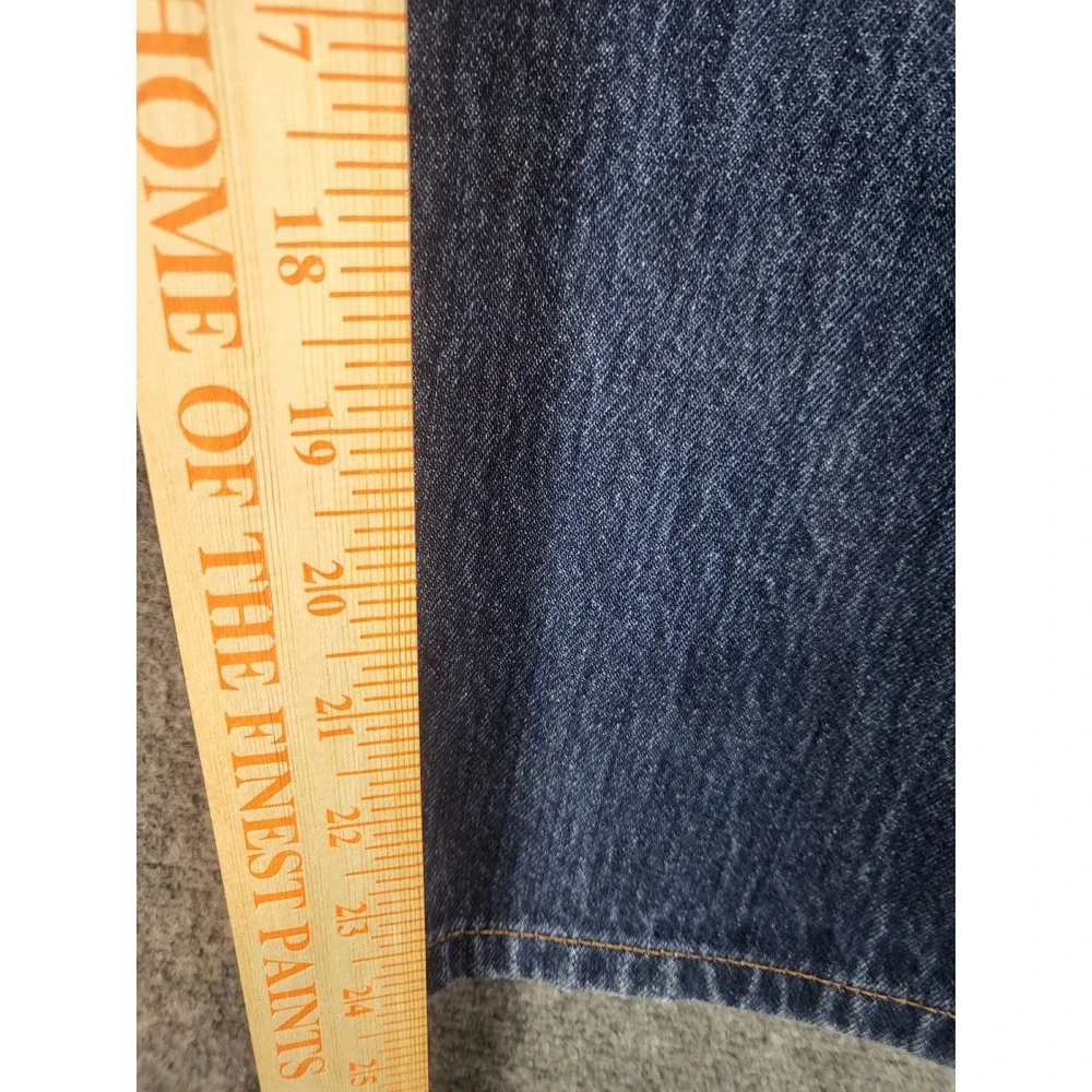 Levi's 501 Jeans Mens W40 L30 Blue Denim Straight Leg‎ Button Fly School Work